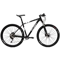 CLOOT Bicicleta montaña 29&quot- Negra Prolevel Monoplato 11-42 Shimano Deore- Horquilla Aire